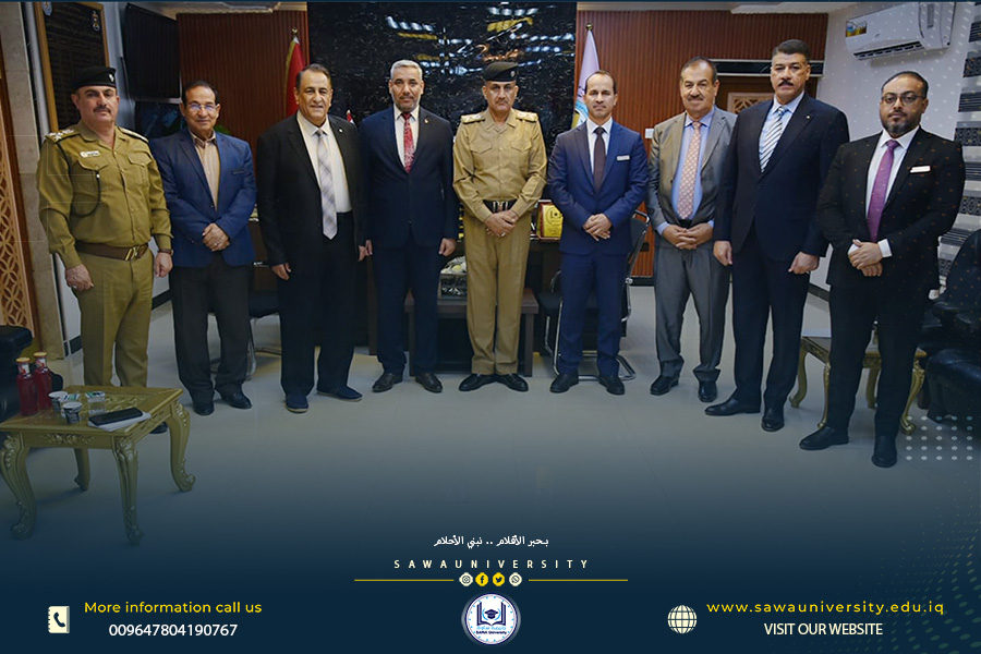 زيارة الى قيادة شرطة المحافظة